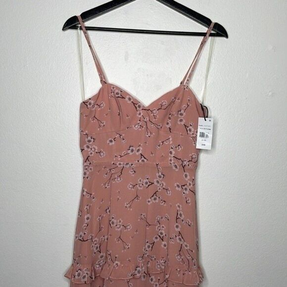 FAME AND PARTNERS Tiered Floral Dress Womens Size 2 - Picture 7 of 11